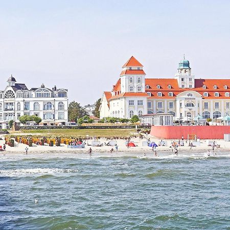 Aparthotel Ostsee Fewo 6 Balkon, Meerblick, Strand Binz Kültér fotó