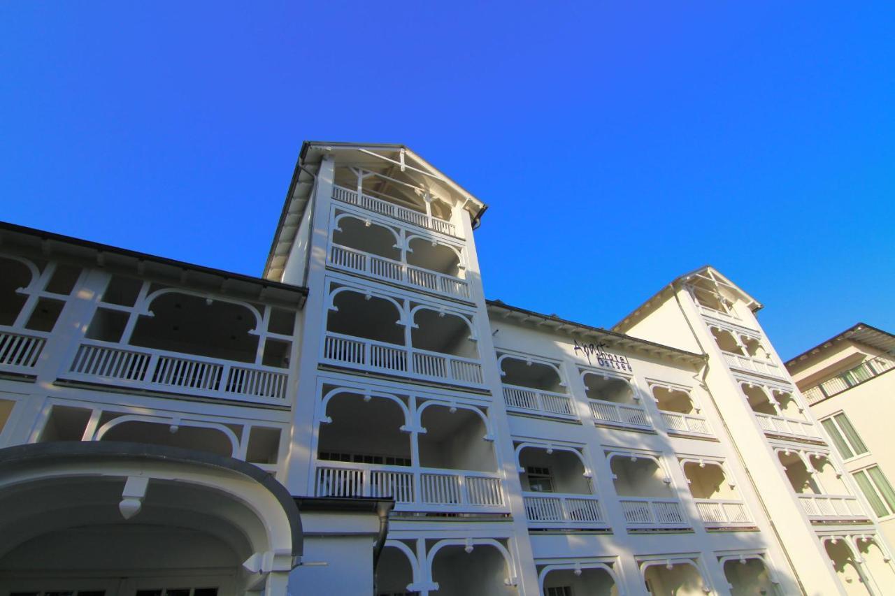 Aparthotel Ostsee Fewo 6 Balkon, Meerblick, Strand Binz Kültér fotó