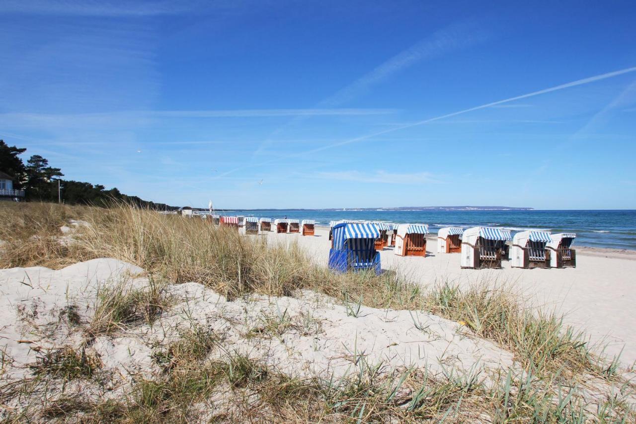 Aparthotel Ostsee Fewo 6 Balkon, Meerblick, Strand Binz Kültér fotó