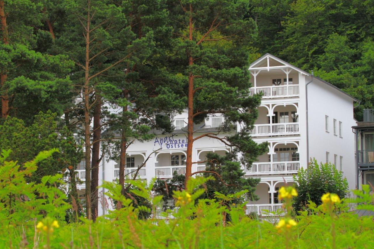 Aparthotel Ostsee Fewo 6 Balkon, Meerblick, Strand Binz Kültér fotó