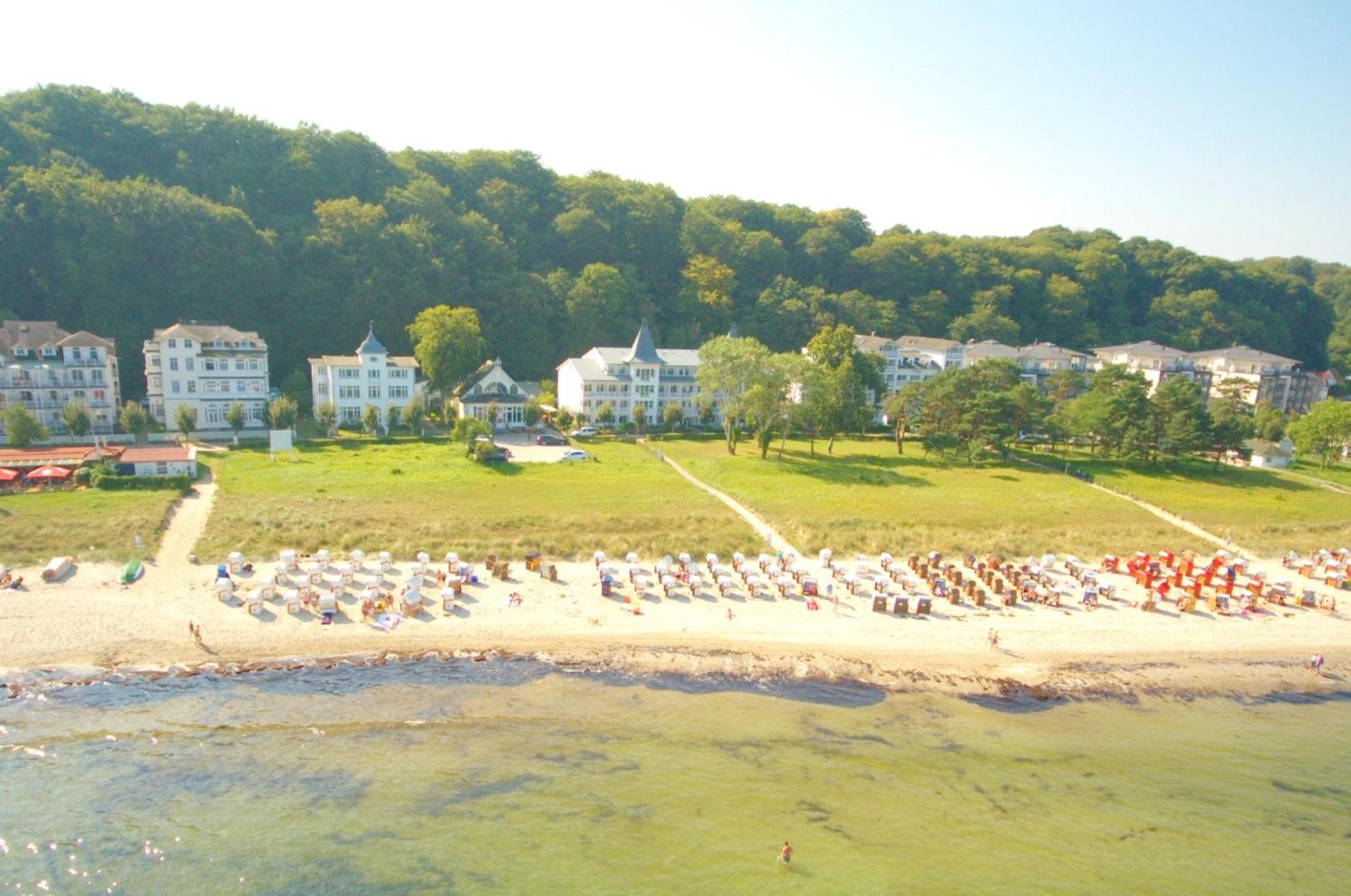 Aparthotel Ostsee Fewo 6 Balkon, Meerblick, Strand Binz Kültér fotó